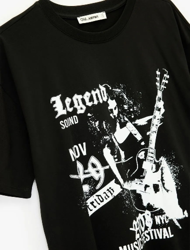 Resim Koton Kadın T-shirt 6SAL10089IK