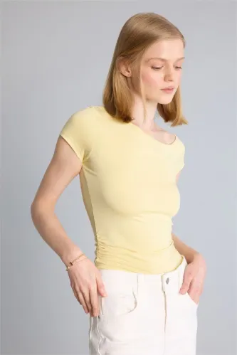 Resim Defacto Kadın  T-shirt G5383AX/YL236