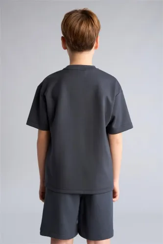 Resim Defacto Erkek Çocuk T-shirt H3041A8/AR31