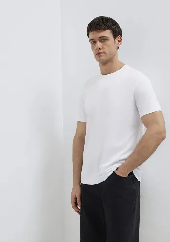 Resim Mavi Erkek T-shirt M066483-620