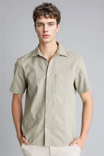 Resim Defacto Erkek T-shirt G5489AX/GN1255