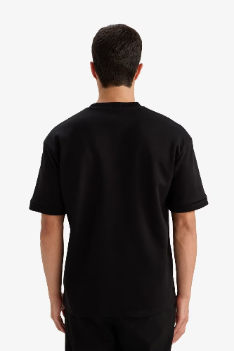 Resim Defacto Erkek T-shirt B6494AX/BK81