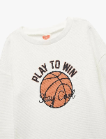 Resim Koton Erkek Bebek Sweat 6WMB10118TK