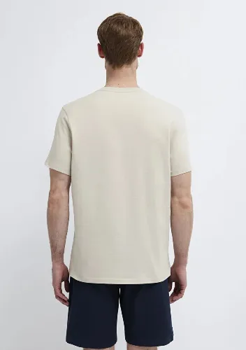 Resim Mavi Erkek T-shirt M0613284-70144