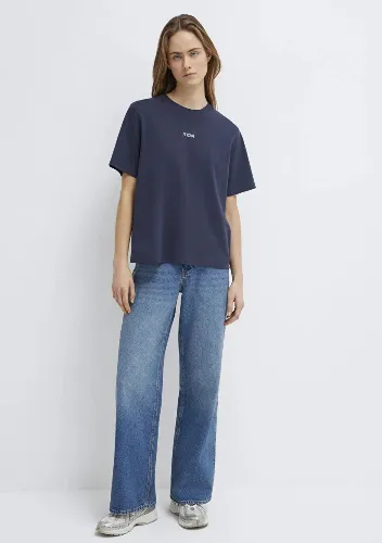 Resim Mavi Kadın T-shirt M1612829-85315