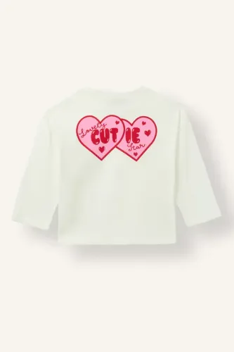 Resim Defacto Uzun Kol Kız Bebek T-shirt I0893A5/ER105