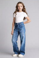 Resim Defacto Kız Çocuk Jean Pantolon G9536A8/NM29