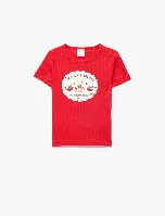Resim Koton Kız Bebek T-shirt 6SMG10174AK