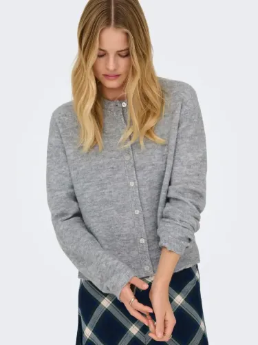 Resim Only Onlsımonı L/S O-Neck Cardıgan Knt Noos Kadın Kazak 15368980