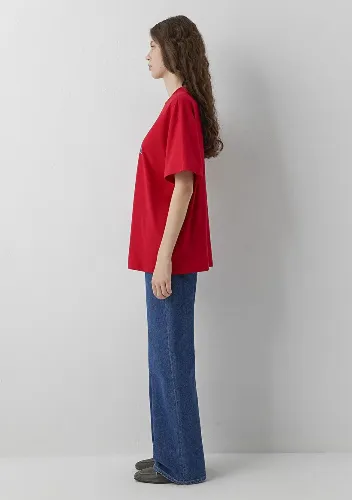 Resim Mavi Kadın T-shirt M1600843-86417