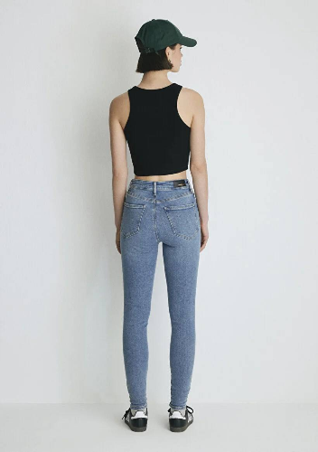 Resim Mavi Kadın Jean Pantolon M100980-82194