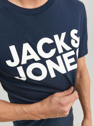 Resim Jack & Jones Jjecorp Logo Tee Ss O-Neck  Noos Erkek T-Shirt 12151955