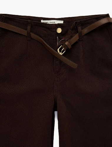 Resim Koton Kadın Kanvas Pantolon 6SAL40052MW