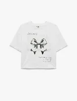 Resim Koton Kız Çocuk T-shirt 6SKG10510AK