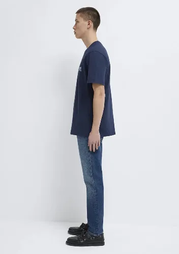 Resim Mavi Erkek T-shirt M0611714-70497