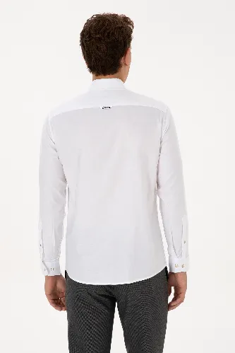 Resim 2225466 Cedcolor025K U.S Polo Assn. Erkek Uzun Kol Gömlek