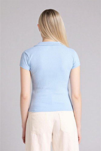 Resim Defacto Kadın T-shirt G8735AX/BE415