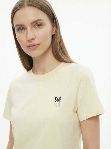 Resim Loft Kadın Kısa Kol T-shirt LF2043052