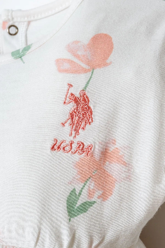 Resim U.S. Polo Assn Bebek Kız  Bebek İkili Takım USB2986