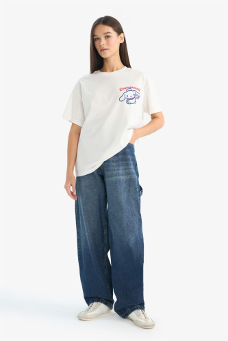 Resim Defacto Kadın T-shirt G1903AX/WT32