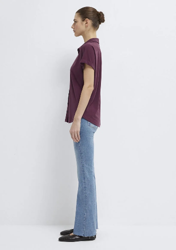 Resim Mavi Kadın Gömlek M168081-70664