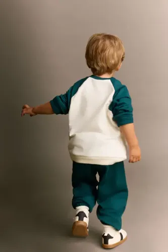 Resim Defacto  Erkek Bebek Sweat Takım H8829A5/GN246