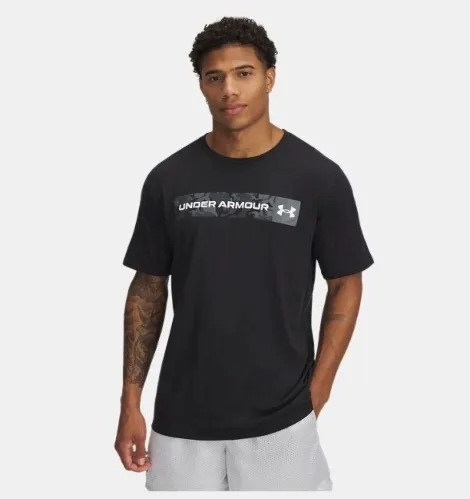 Resim Under Armour Ua Camo Chest Strıpe Ss Erkek T-Shirt 1376830-002