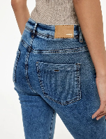 Resim Koton Kadın Jean Pantolon 6Wal40026Md