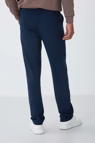 Resim T06Er-84682 Düz Paça Erkek Eşofman Alt