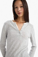 Resim Defacto Kadın T-shirt G3490AX/GR93