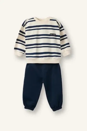 Resim Defacto  Erkek Bebek Sweat Takım I0235A5/NV256