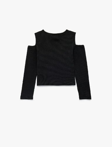 Resim Koton Kız Çocuk T-shirt 6SKG10363AK