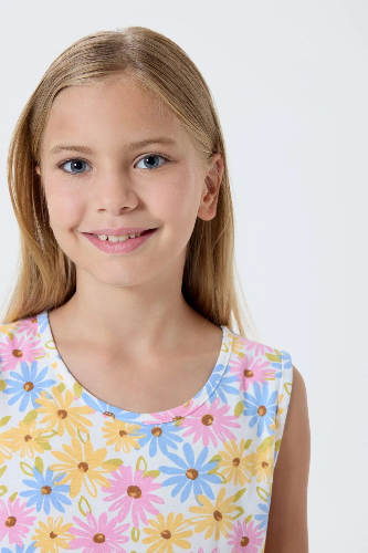 Resim Yenikoza Kız Çocuk Elbise / Tulum