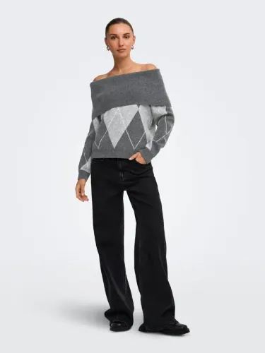 Resim Only Onlalıvıa Ls Off Shoulder Knt Kadın Kazak 15383895