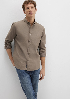 Resim Mavi Erkek Uzunkol Gömlek M0211192-83866