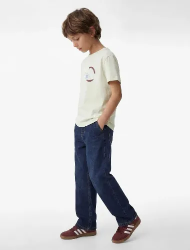 Resim Koton Erkek Çocuk T-shirt 6SKB10556TK