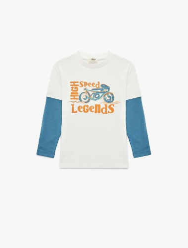 Resim Koton Erkek Çocuk Sweat 6WKB10377TK