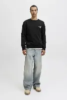 Resim Jack & Jones Jjmakoto Sweat Crew Neck Erkek Sweat 12278601