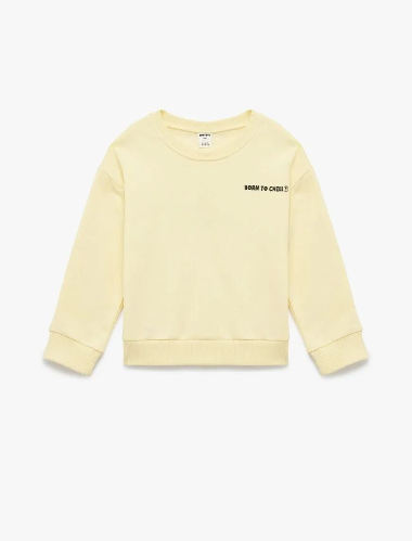 Resim Koton Erkek Bebek Sweat 6SMB10055TK