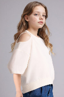 Resim Defacto Kız Çocuk T-shirt G8637A8/ER105