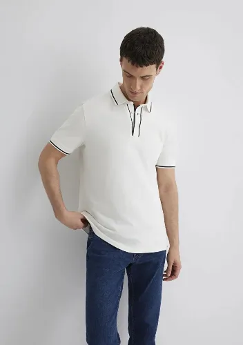 Resim Mavi Erkek T-shirt M0612648-70057