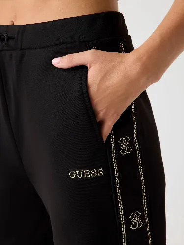 Resim Guess Kadın Eşofman Alt V5Bb23Kcx22-Jblk Octavıa Jogger