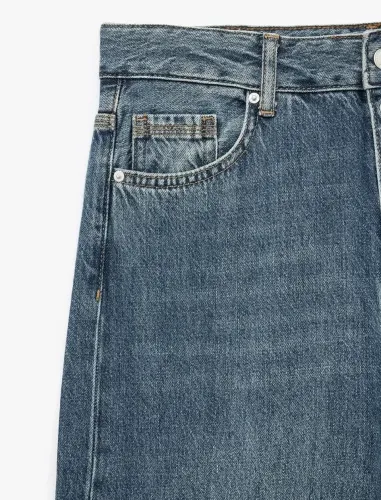Resim Koton Kadın Jean Pantolon 7WAL40038MD