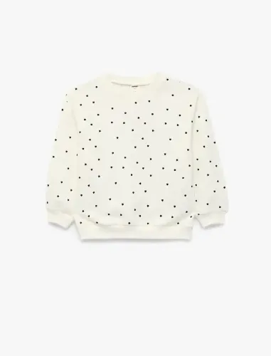 Resim Koton Kız Bebek Sweat 7WMG10028AK