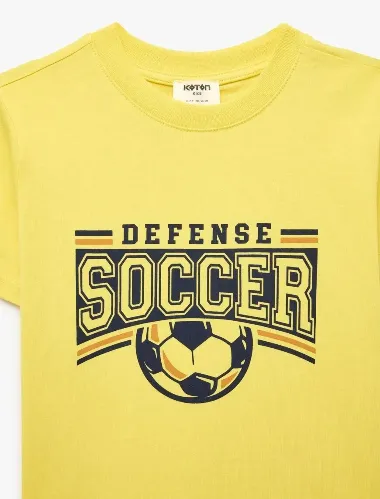 Resim Koton Erkek Çocuk T-shirt 6SKB10691TK
