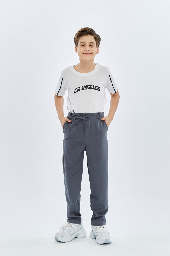 Resim Yenikoza Erkek Çocuk Kanvas Pantolon