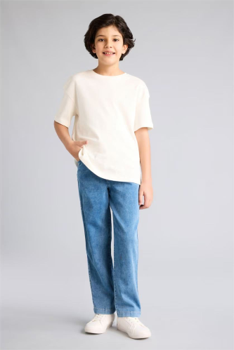 Resim Defacto Erkek Çocuk Jean Pantolon G7594A8/NM39