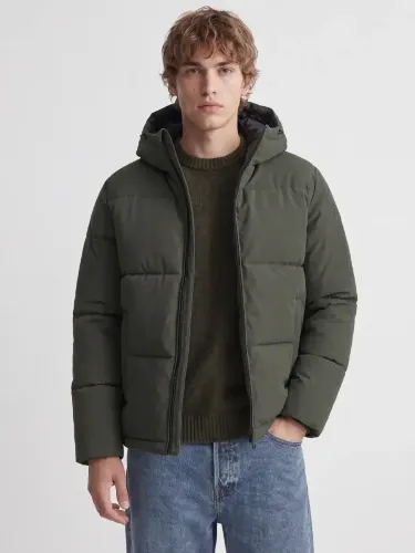 Resim Jack & Jones Jjgalaxy Puffer Jacket Erkek Mont 12303930