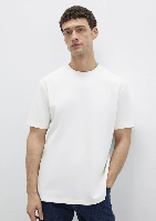 Resim Mavi Erkek T-shirt M0612731-70057