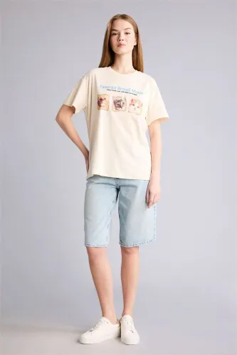 Resim Defacto Kadın  T-shirt H6965AX/ER103